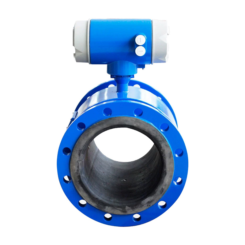 Inline Electromagnetic Flow Meter side