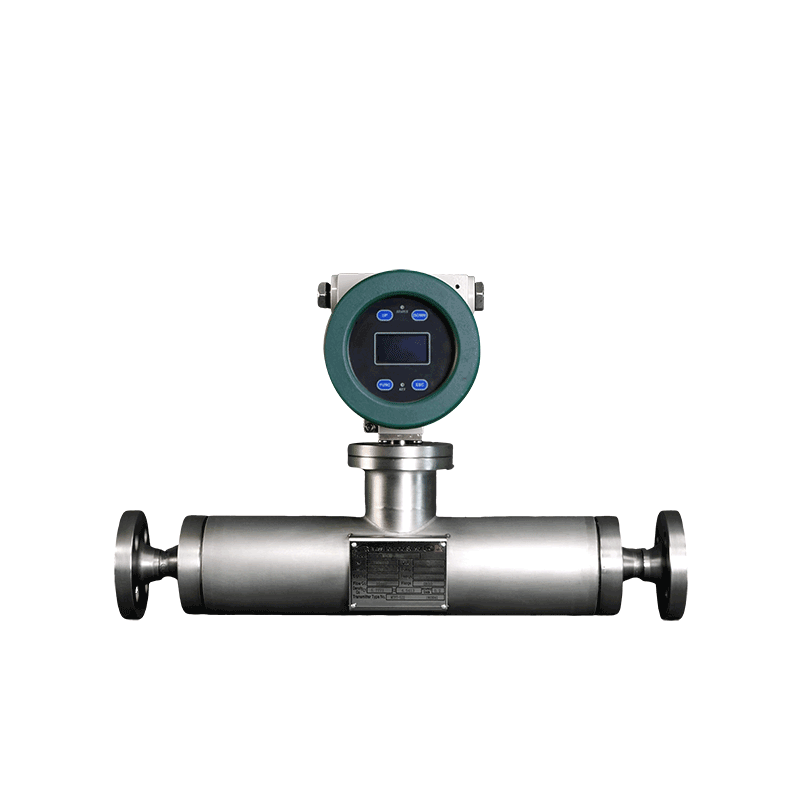 Straight-Tube-Coriolis-Mass-Flow-Meter-Z-Series-Flange-Connection