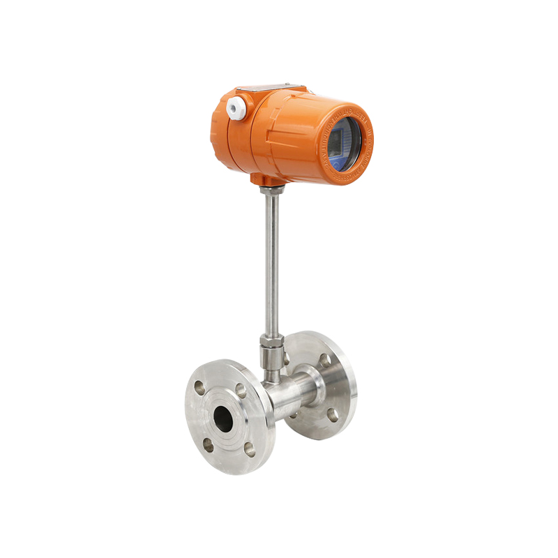 Thermal gas mass flow meter inline type