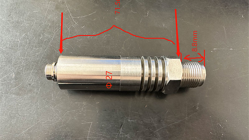 -70°C-pressure-transmitter-size