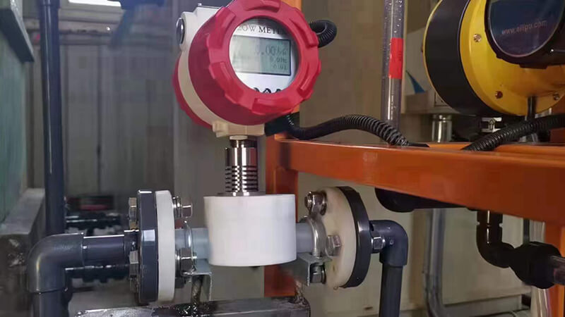 Application 01 Micro Flow Measurement of Corrosive Chemical Liquids