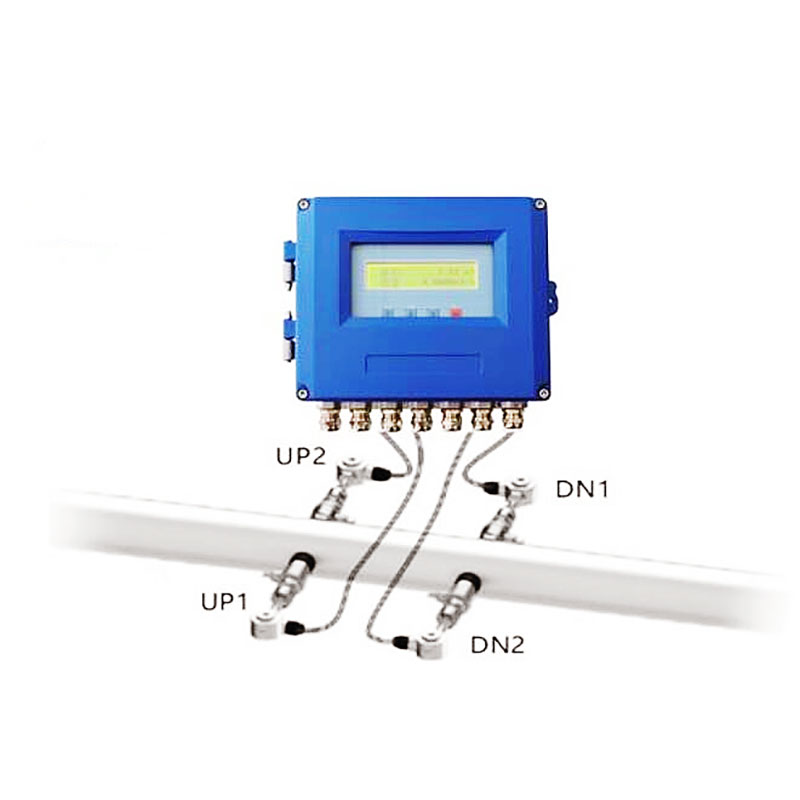 Dual-Multi-Channel-Ultrasonic-Flow-Meter-Insert-installation-diagram