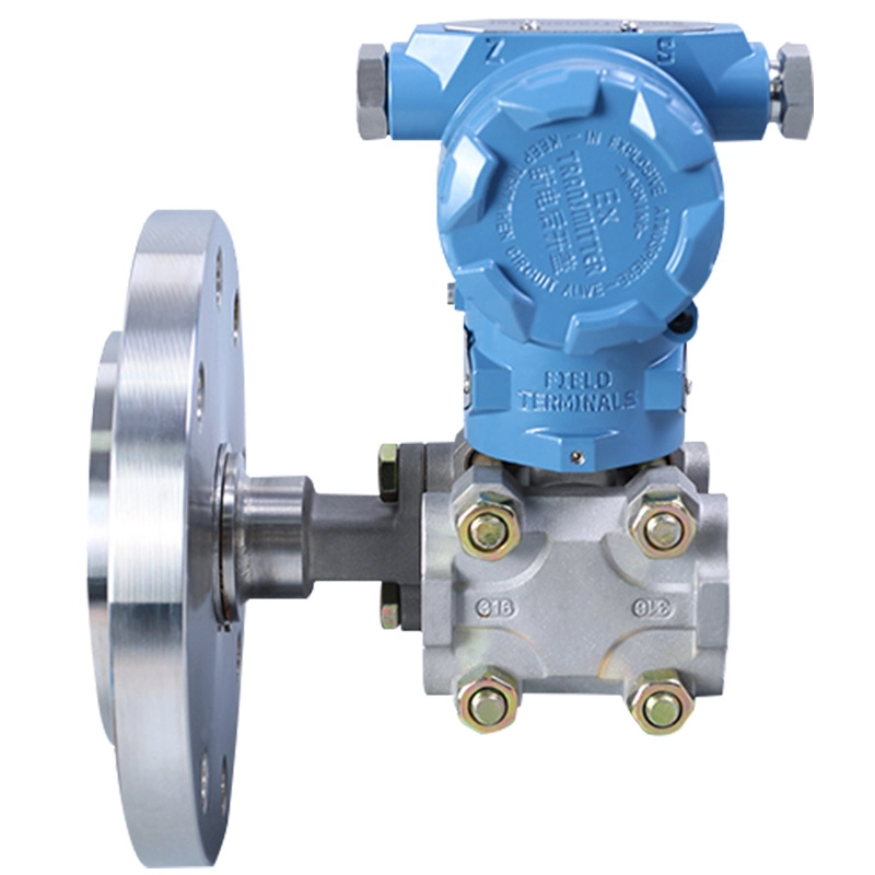 Flange mounted pressure level transmitter explosion-proof housing