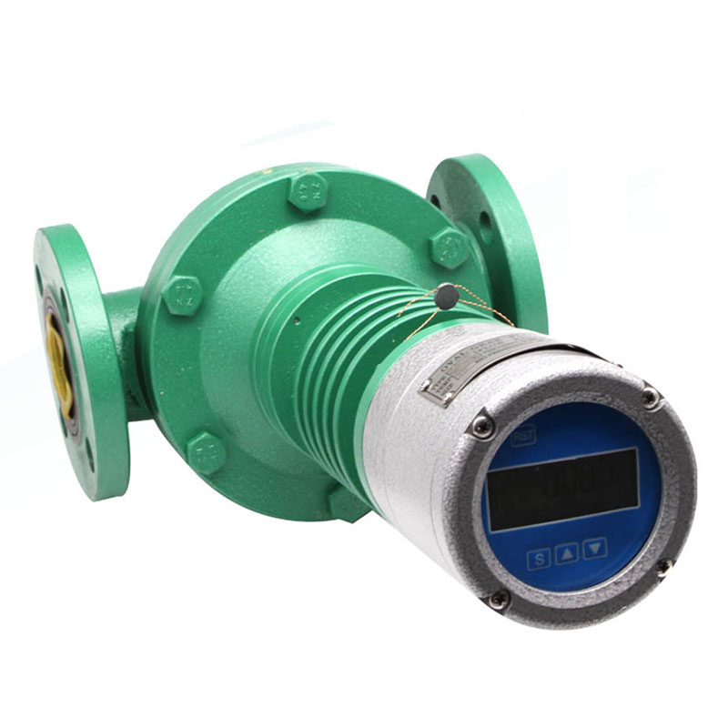 High-temperature-Oval-gear-fuel-consumption-diesel-oil-flowmeter-