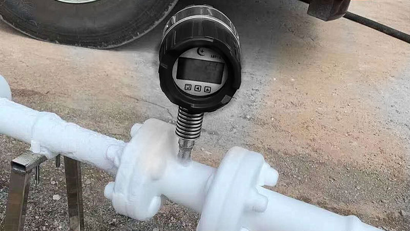 Turbine flow meter for Gas flow measurement