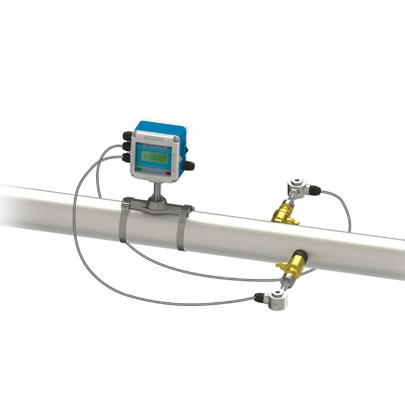 Insertion type flow meter with fix mount host