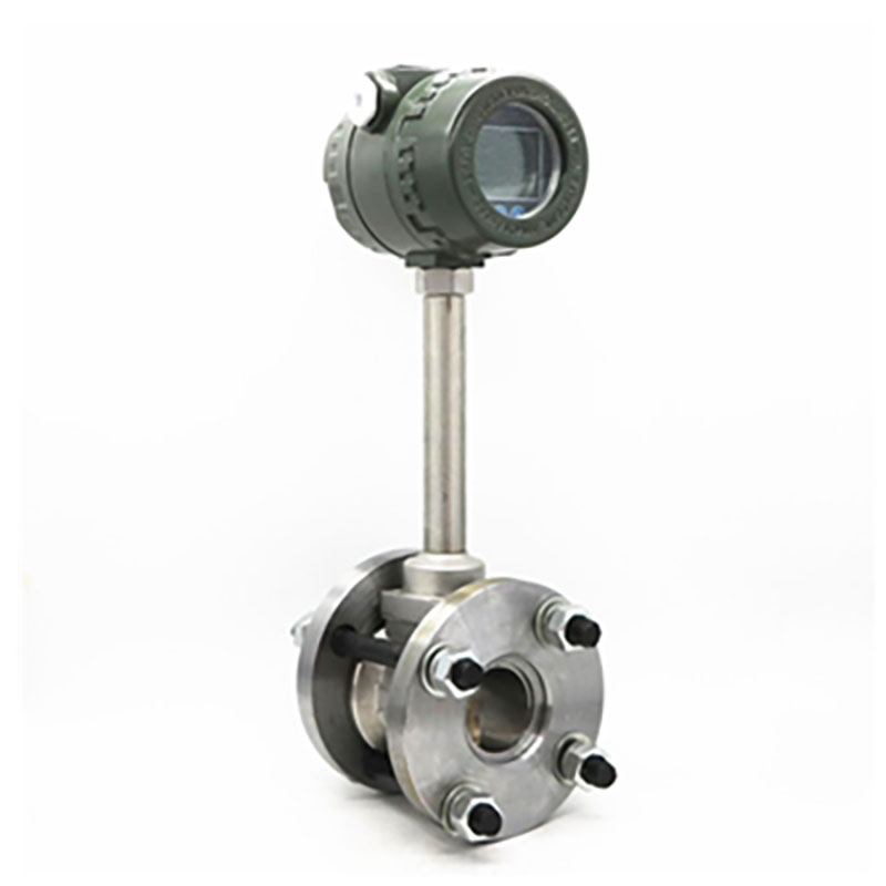 Integrated Vortex Flowmeter without temperature and pressure compensation