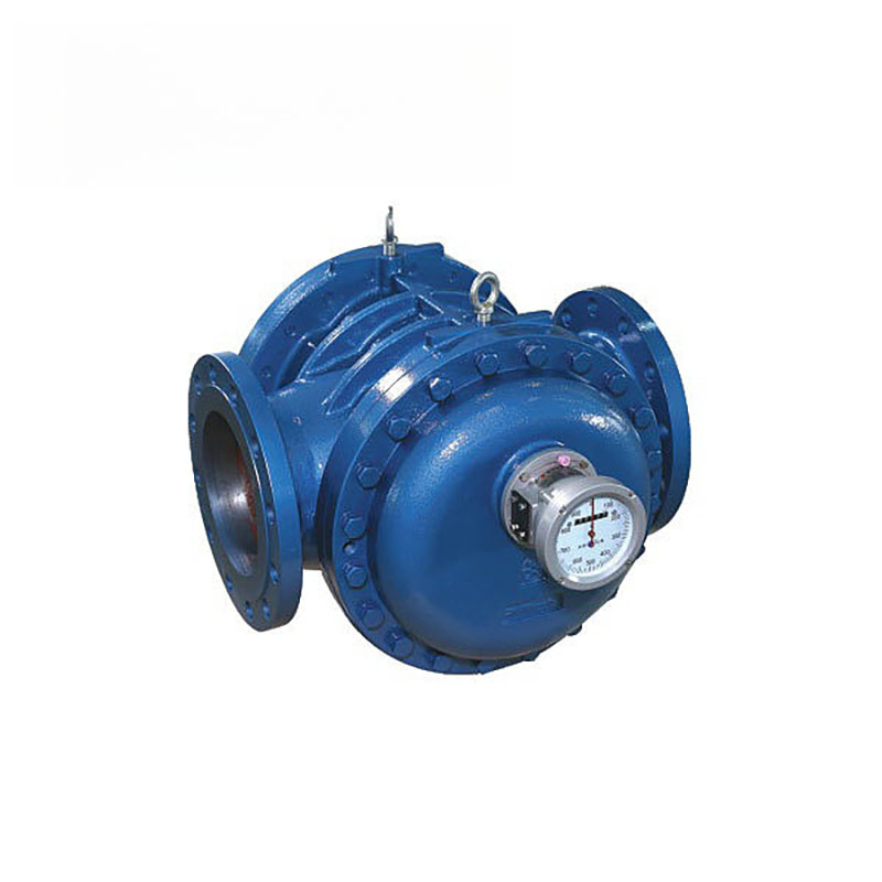 LLT Spiral Rotor PD Flow Meter cast iron material