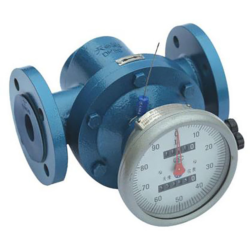 Oval gear flowmeter mechanical