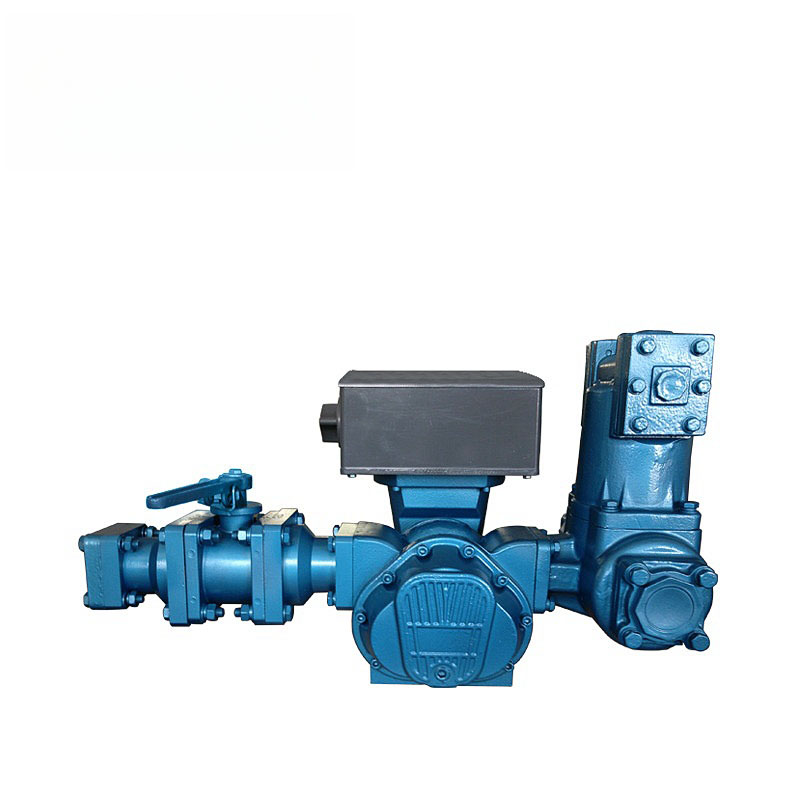 Rotary Flow Meter with Three-Axis Scraper with valve group