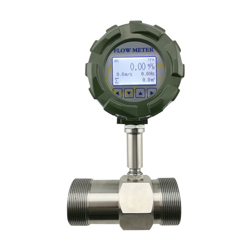 Threaded Connection Turbine Type Flow Meter DN15~DN40 with display