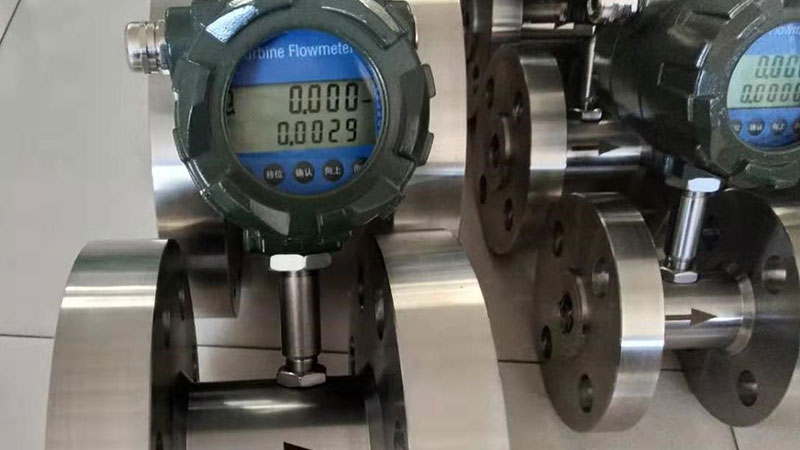 Turbine flow meter for High pressure liquid measurement