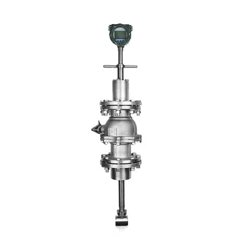 With-installation-ball-valve-Insertion-Vortex-Flow-Meter