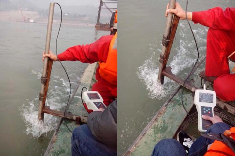 Portable Ultrasonic Water Depth Meter Application