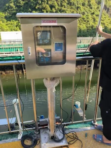 Ultrasonic Sludge Level Meter Installation