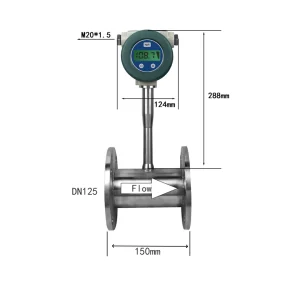 DN125 Dimensions